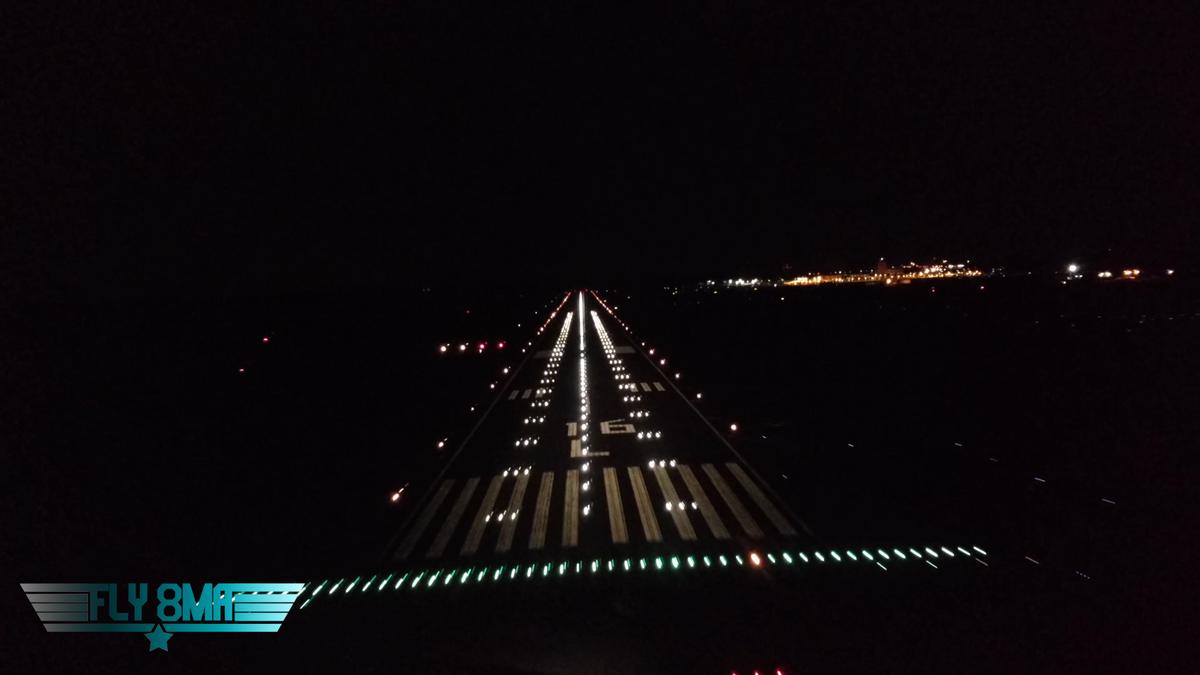 runway centerline lights and touchdown zone