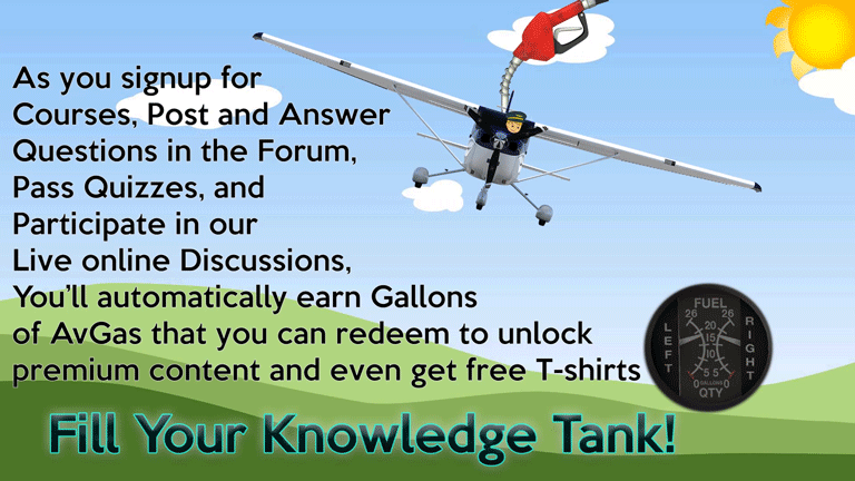 fill your knowledge tank with avgas