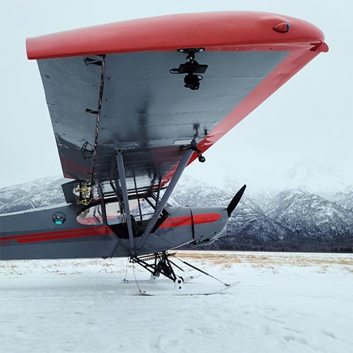 backcountry ski flying course